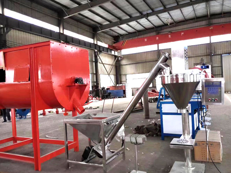 山東張總訂購(gòu)圓筒篩、螺旋輸送機(jī)、真空上料機(jī)